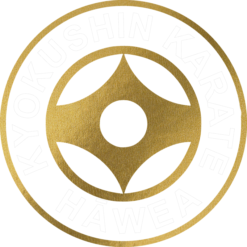 Hawea Karate Badge Dirty Gold