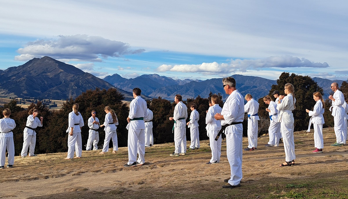 Karate Wanaka Mt Iron